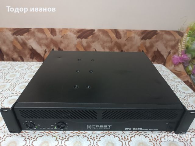 Сrest-cpx2600, снимка 3 - Ресийвъри, усилватели, смесителни пултове - 46748326