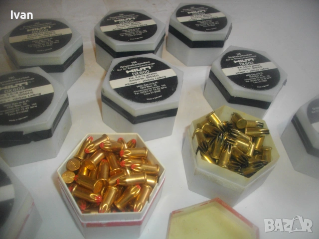 Заряди Капси 6,8/18 за HILTI бърз монтаж модели DX 600, DX 600N, DX400E,DX400,DX35,DX300,DX200,DX100, снимка 8 - Други инструменти - 53306875