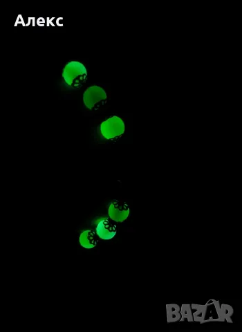 Гривни с букви, гривни с имена, светещи в тъмното, снимка 3 - Гривни - 48735037