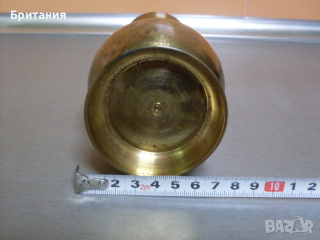 Бронзов съд- ваза., снимка 4 - Декорация за дома - 52920647