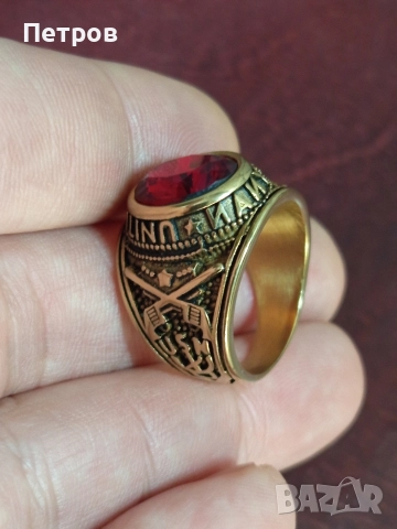 Мъжки пръстен, снимка 7 - Пръстени - 52844630