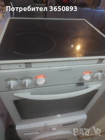 фурна за вграждане с 4 керамични котлона електролукс