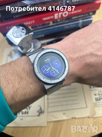 Часоник seiko Giugiaro Design 7T12-0AX(сейко), снимка 6 - Мъжки - 53540095