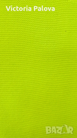 Луксозен финоплетен пуловер OUI – електриков лайм, Made in Italy, M, снимка 3 - Блузи с дълъг ръкав и пуловери - 53891643