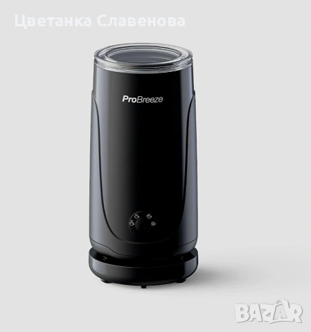 Пенообразувател за мляко - Черен ProBreeze PB-MF01B-EU 400W