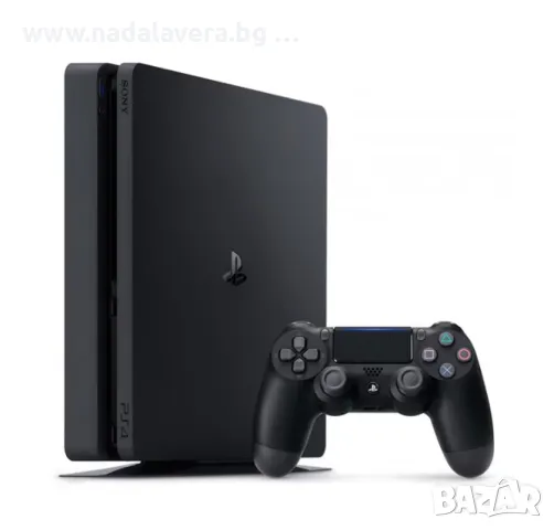 PS4 SLIM PlayStation 4 Плейстейшън 4 – 500 GB бял и 1TB черен, снимка 4 - PlayStation конзоли - 49132556