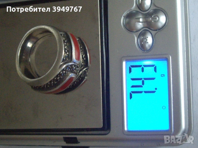 Много интересен ,стар сребърен пръстен., снимка 4 - Пръстени - 51794613