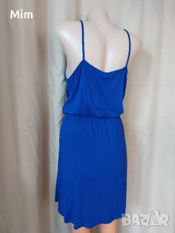 XL  Синя къса рокля, снимка 2 - Рокли - 50671252