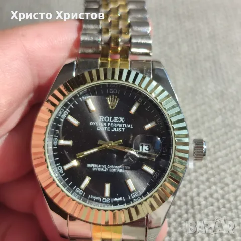 НА ЕДРО!!! Мъжки луксозни часовници Rolex Oyster Perpetual Datejust , снимка 12 - Мъжки - 47015533