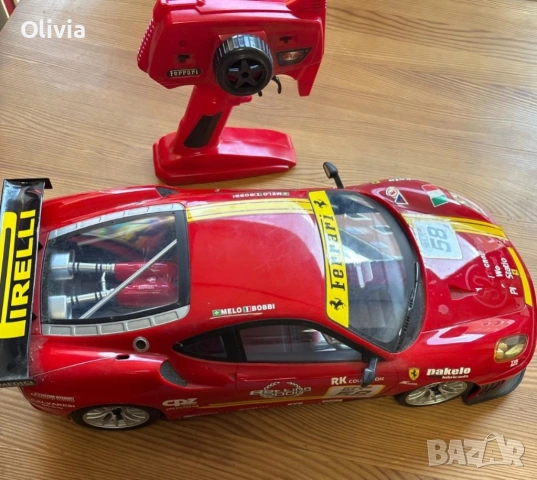 Ferrari R/C 1:10 45 см. модел за части или реставрация