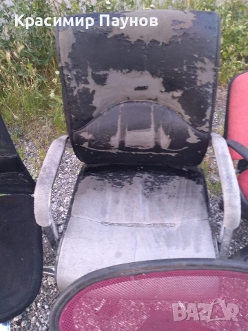  6 броя столове и една стойка ,за ремонт / части ., снимка 4 - Столове - 50920280