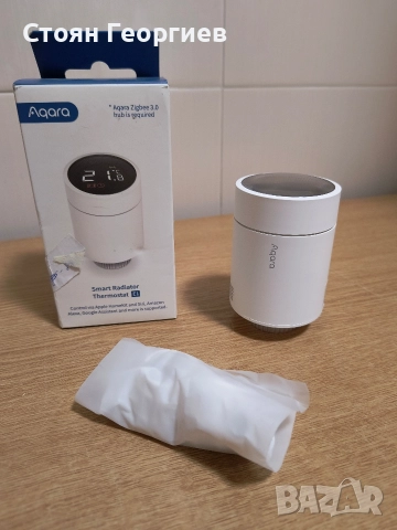 Чисто нов Термостат Aqara, smart, ZigBee 3.0, снимка 2 - Друга електроника - 52807305