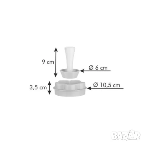 Комплект за тарталети Tescoma Delicia, снимка 9 - Други - 47668899