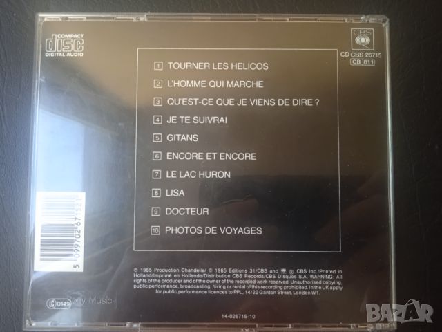 Francis Cabrel ‎– Photos De Voyages - оригинален френски диск , снимка 2 - CD дискове - 45750292