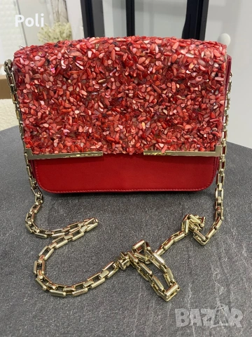 Италианска чанта Mezzanotte, снимка 3 - Чанти - 54265875