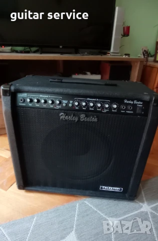 Кубе 80W Harley Benton HB-80R Celestion 12, снимка 1