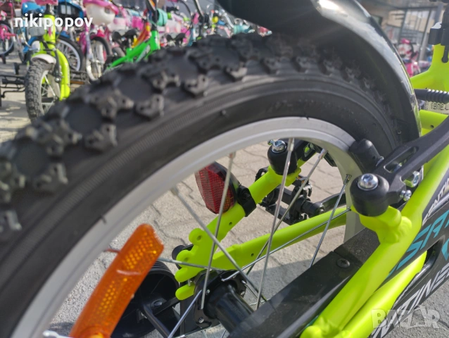 PASSATI Алуминиев велосипед 16" SENTINEL жълт, снимка 6 - Велосипеди - 53759348