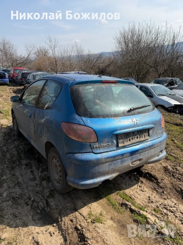 Продавам Peugeot 206 1-4-75кс 2003г НА ЧАСТИ , снимка 4 - Автомобили и джипове - 53713943