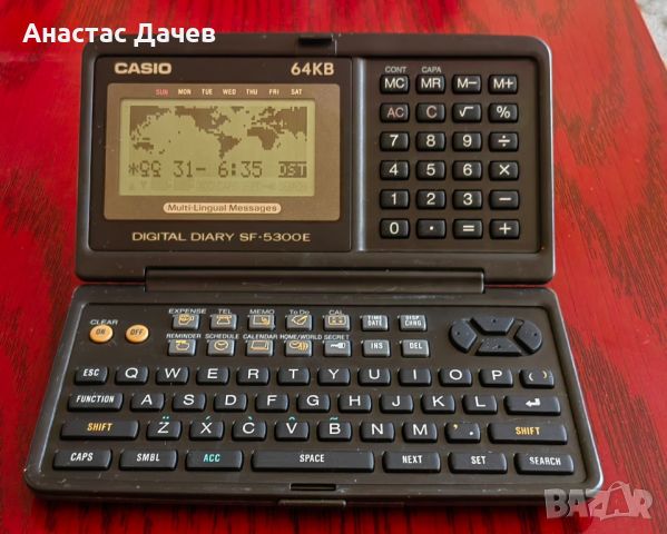 CASIO Multi - Lingual Messades 64KB DIGITAL DIARY SF-5300E, снимка 1 - Друга електроника - 46702344