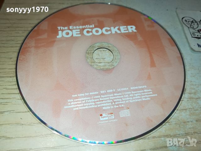 JOE COCKER CD 1804241552, снимка 2 - CD дискове - 45339915