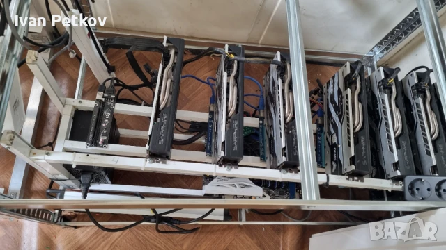 6x 570 8GB Mining Rig Копачка за криптовалути, снимка 3 - Друга електроника - 50742913