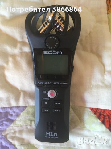 Zoom H1n Стерео рекордер, снимка 1 - Радиокасетофони, транзистори - 45836619
