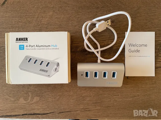 Anker USB 3.0 Хъб, снимка 1 - Друга електроника - 47724271