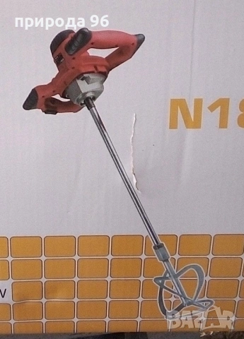 Миксер за строителни смеси Notig N1800 нов с 6-степенно регулиране