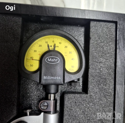 Микрометър MAHR  0-25мм,, снимка 2 - Шублери - 38031953