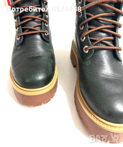 Оригинални дамски кожени боти Timberland, снимка 6 - Дамски боти - 53221854