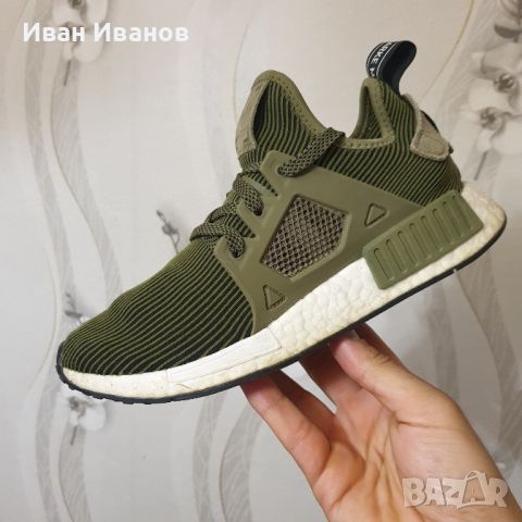 оригинални маратонки ADIDAS ORIGINALS NMD XR1 BOOST RUNNER PRIMEKNIT "OLIVE CARGO" номер 39 1/3, снимка 9 - Маратонки - 46434742