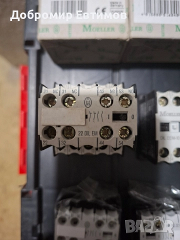 Контактори и спомагателни контакти, снимка 2 - Резервни части за машини - 52910467