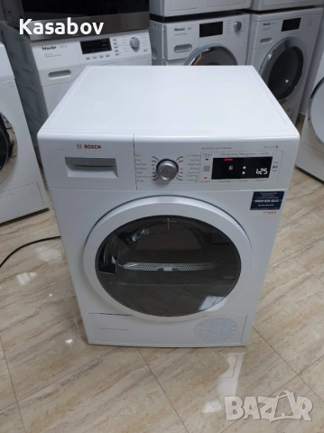 9Kg - UK - Сушилня Bosch Serie 8 с Термопомпа 12м Гаранция Бош, снимка 2 - Сушилни - 54297984