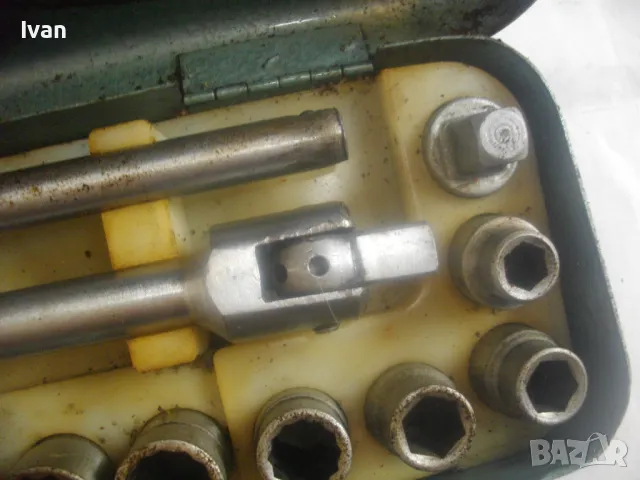 15 ЧАСТИ РУСКА/СССР ГЕДОРИЯ ИНСТРУМЕНТАЛИУМ 10-30мм СТАРО КАЧЕСТВО СЪС СИЛОВ ВЪРТОК В МЕТАЛНА КУТИЯ, снимка 7 - Други инструменти - 50202528