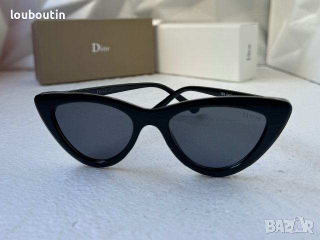 Dior 2024 дамски слънчеви очила котка, снимка 5 - Слънчеви и диоптрични очила - 45162099