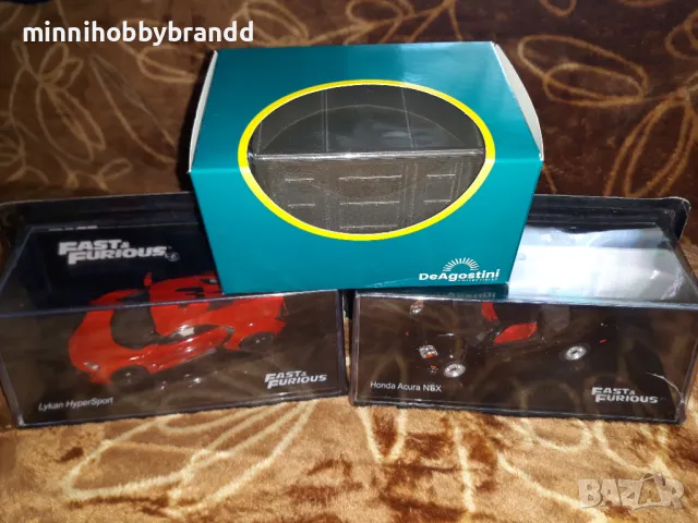 Honda Acura NSX Lykan Hyper Sport Container 1.43 Scale Fast & Furious Top top top  models , снимка 3 - Колекции - 49869245
