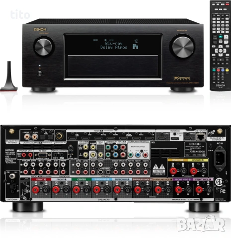 Като НОВ Denon X4100W Dolby Atmos/Auro 3D Receiver/Ресивър