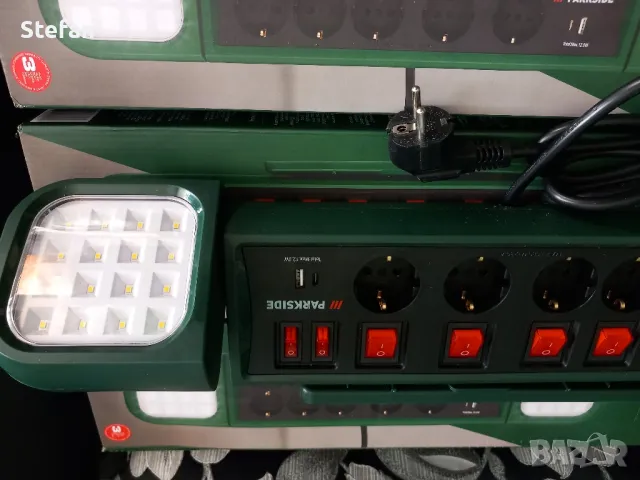 Разклонител с LED лампи PARKSIDE, снимка 5 - UPS захранвания - 49409962