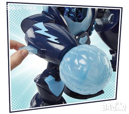 Играчка робот Hasbro PJ Masks Robo-Catboy със светлини, снимка 5 - Образователни игри - 45315414