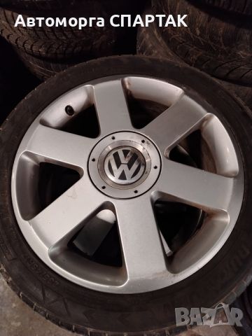 Алуминиеви джанти за VW  16 цола, снимка 1 - Гуми и джанти - 46330557