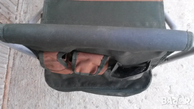 Ретро сгъваем метален градински стол, снимка 5 - Столове - 54084526