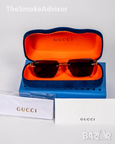 Елегантни мъжки очила в стил Gucci GG1655, снимка 12 - Слънчеви и диоптрични очила - 52182450