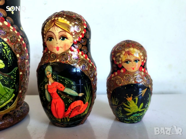 Оригинална Стара Руска Матрьошка, снимка 2 - Колекции - 53838589