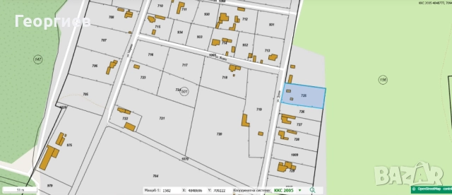 1835 кв.м Дворно място / Парцел с УПИ в с. Кардам, общ. Генерал Тошево, обл. Добрич, снимка 3 - Парцели - 52310382
