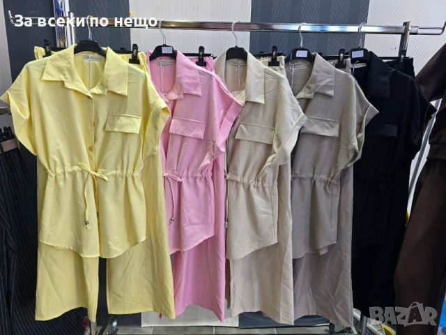 Дамски Летен Екип👕🩳Дамски Къс Комплект - Различни Цветове Код A1347