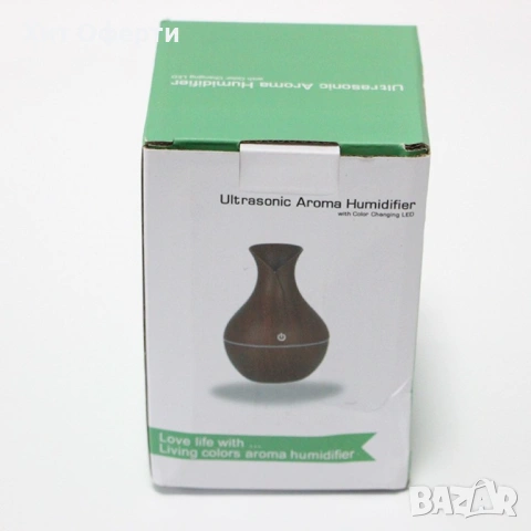 Дифузер за овлажняване и ароматизация на въздуха , снимка 2 - Ароматизатори - 53090490