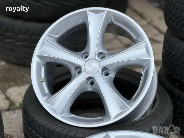5x112 17 Джанти Passat Golf Caddy Audi A3 A4 Seat Leon Skoda Octavia Superb 5х112, снимка 2 - Аксесоари и консумативи - 49888234