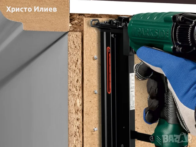 Пневматичен такер Parkside Електрически Такер Телбод, снимка 5 - Други инструменти - 50724362