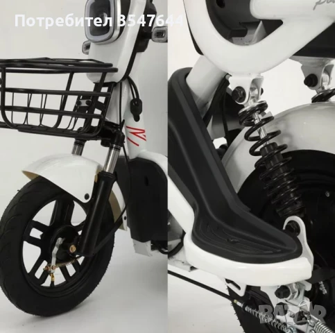 Електрически велосипед motor9 48V12AH – Максимална скорост 45 км/ч, 500W , снимка 8 - Велосипеди - 50441932