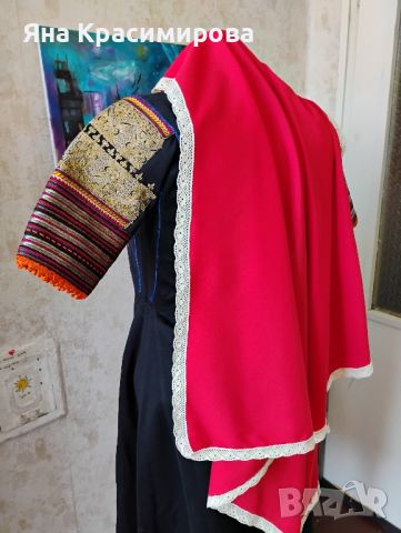 Комплект копринени дувале и нагръдник за Кюстендилска носия , снимка 7 - Други - 46199391